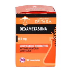 DEXAMETASONA 0.5 MG CAJA X 100 COMPRIMIDOS - Ecofarma